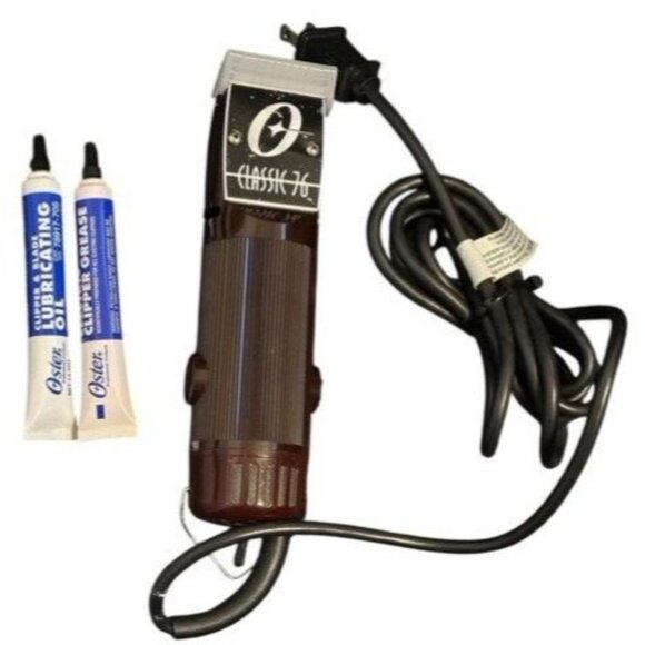 Oster Professional Corded Hair Clipper For Barbers Classic 76 Burgundy - Picture 10 of 10